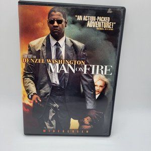 Man On Fire Denzel Washington Widescreen DVD